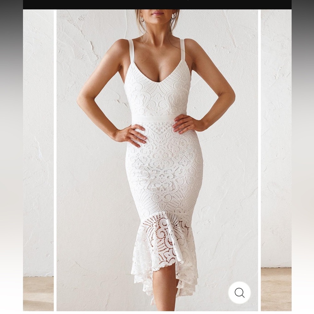 Jaus liana midi dress